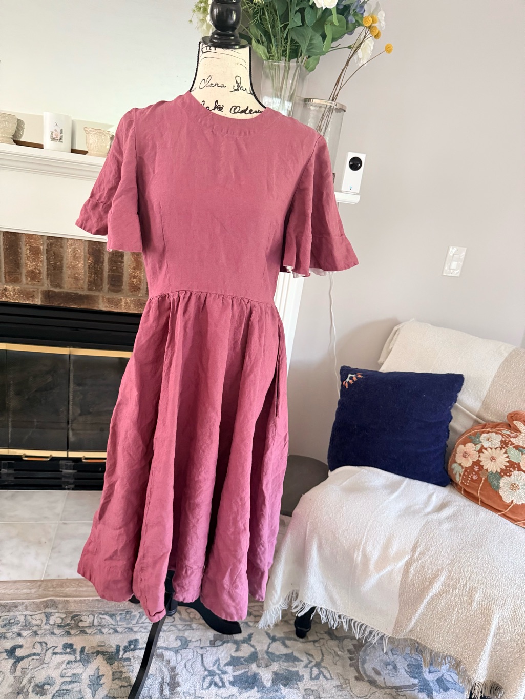 Son De Flor Linen Dress